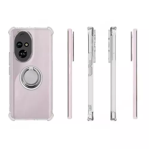 Per Honor 200 Pro Honor200 200Pro ELP-AN00 ELI-AN00 supporto per anello posteriore staffa per telefono custodia morbida in Silicone TPU su 200 Pro
