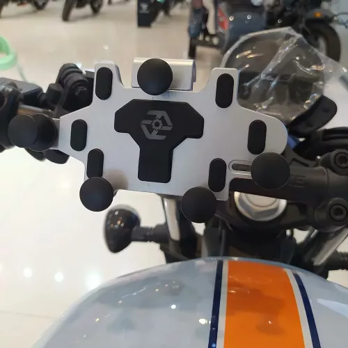 Supporto per telefono per moto Supporto per telefono cellulare per bici in alluminio Supporto per cellulare per supporto per telefono universale per m