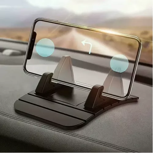 1PC antiscivolo supporto in silicone per auto tappetino supporto per cruscotto supporto per telefono staffa GPS per iPhone Samsung Xiaomi Huawei unive
