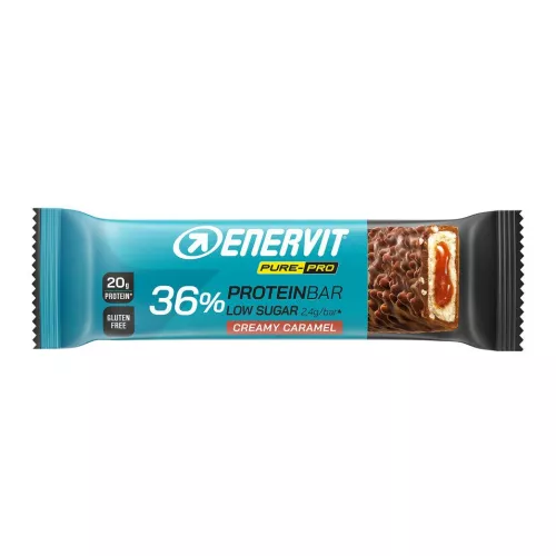 ENERVIT PURE-PRO 36% Protein Bar creamy Caramel - barretta proteica 55 g
