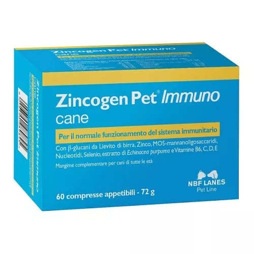 NBF LANES ZINCOGEN PET IMMUNO 60 CPR.