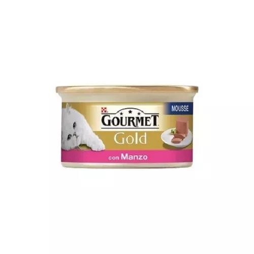 GOURMET GOLD MOUSSE MANZO 85 GR.