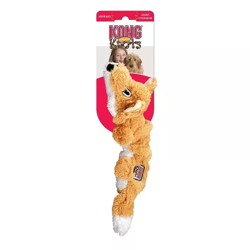 KONG Scrunch Knots Volpe - M/L: L 36 x P 11 x H 8 cm