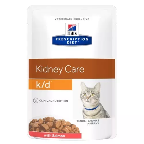 HILL'S PRESCRIPTION DIET FELINE K/D SALMONE 85 GR.