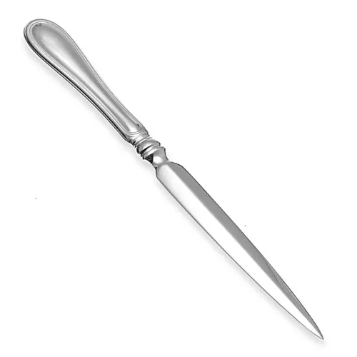 Verzilverde briefopener rondfilet