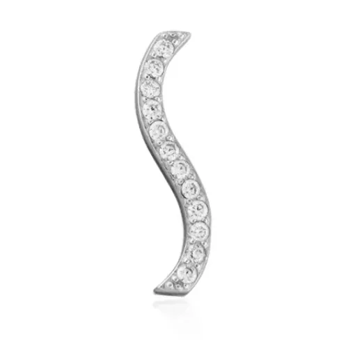 Jiving MY iMenso large wave zirkonia 33 mm 28-0205 - Zilver