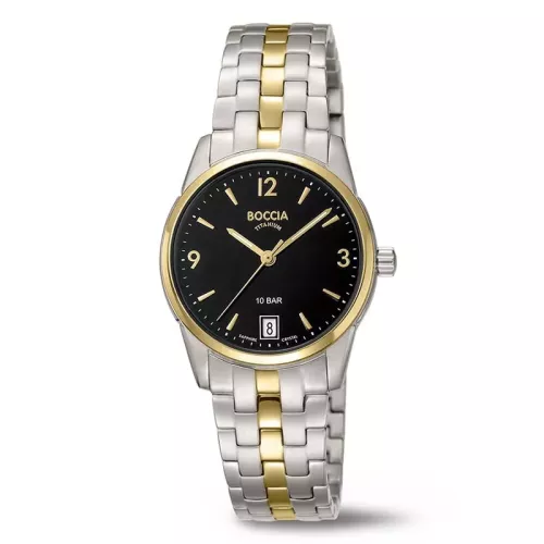 Boccia bicolor horloge 3272-05