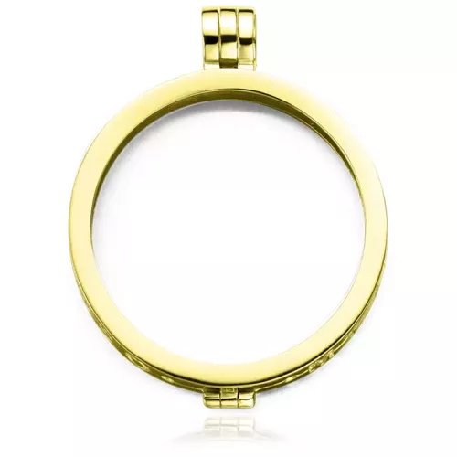 MY iMenso 33mm medaillon verguld 330050-1 - Zilver verguld