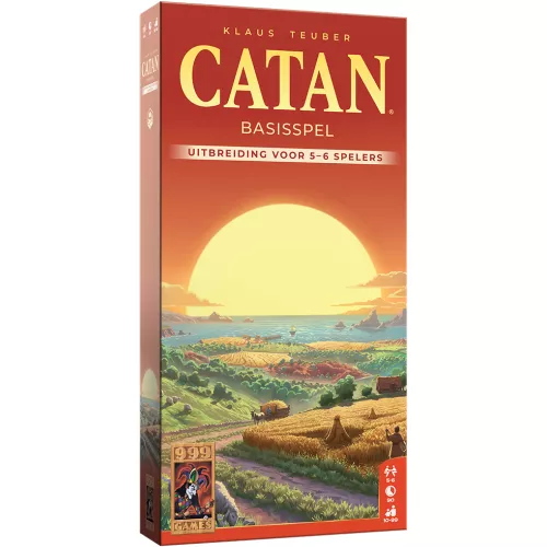 Catan - Basisspel Uitbreiding 5/6 spelers (Nieuwe versie)