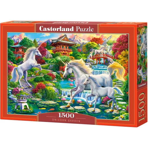 Unicorn Garden Puzzel (1500 stukjes)