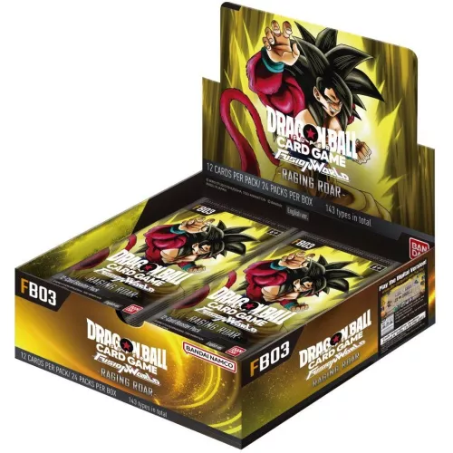 Dragon Ball Super SCG - Fusion World 03 Raging Roar Boosterbox