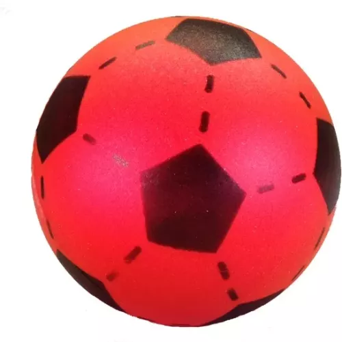 Foam Voetbal Rood (20cm)