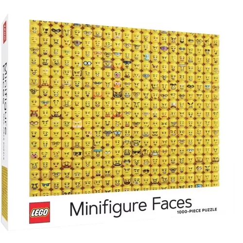 Lego Minifigure Faces Puzzel (1000 stukjes)
