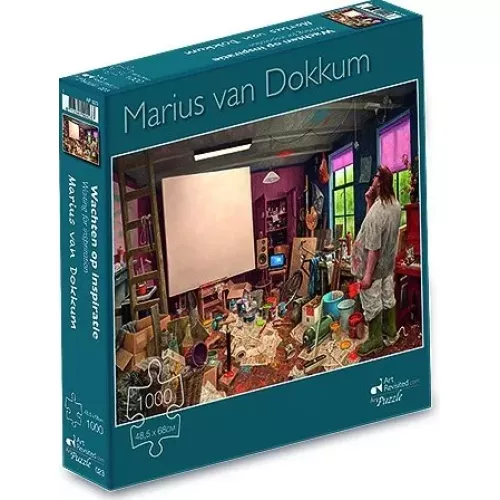 Marius van Dokkum - Wachten op Inspiratie Puzzel (1000 stukjes)