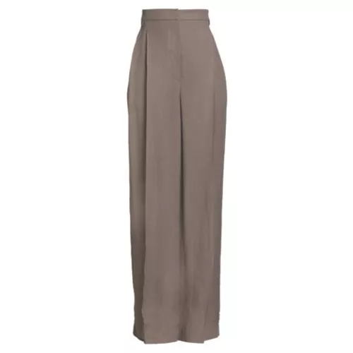 Brunello Cucinelli Women Light brown Trouser Viscose, Linen