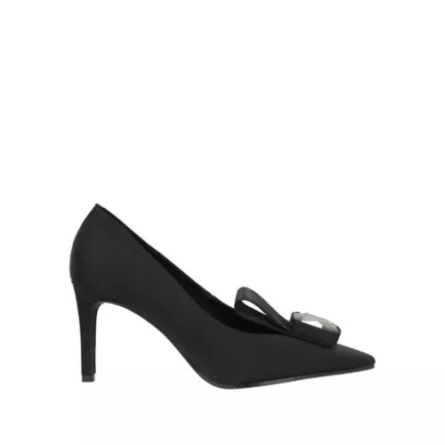 Daniele Ancarani Women Black Pumps Textile fibres