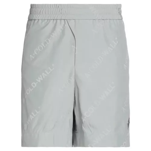 A-cold-wall* Man Light grey Shorts & Bermuda Shorts Polyamide