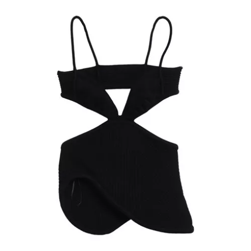 Off-white™ Women Black Top Viscose, Polyester, Polyamide, Elastane