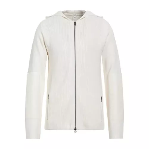 Premiata XL Man Cream Cardigan Virgin Wool