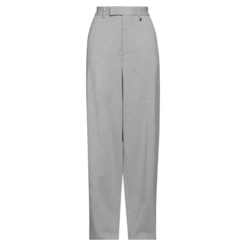 Giuseppe Di Morabito Women Grey Trouser Viscose, Polyamide, Elastane