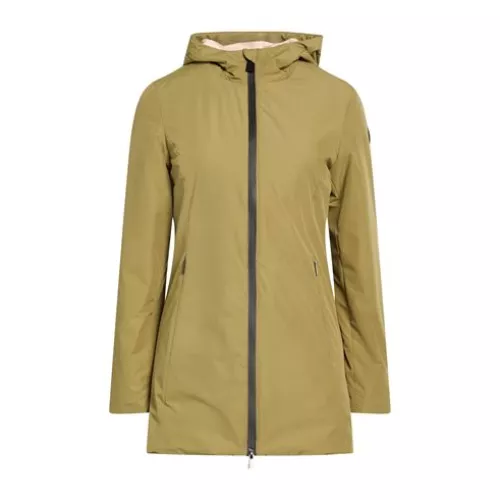 Suns Boards Women Green Coat Polyamide