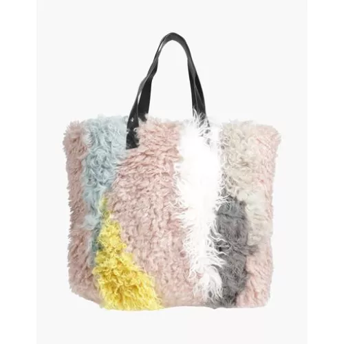 Urbancode -- Women Light pink Handbag Polyester, Wool