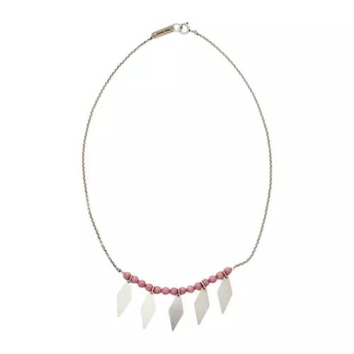 Isabel Marant -- Women Antique rose Necklace Metal, Stone