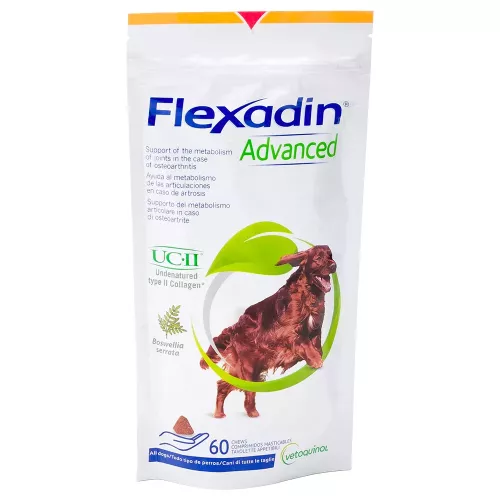 2x60 stuks Flexadin Advanced Boswelia Voedingssupplement voor honden
