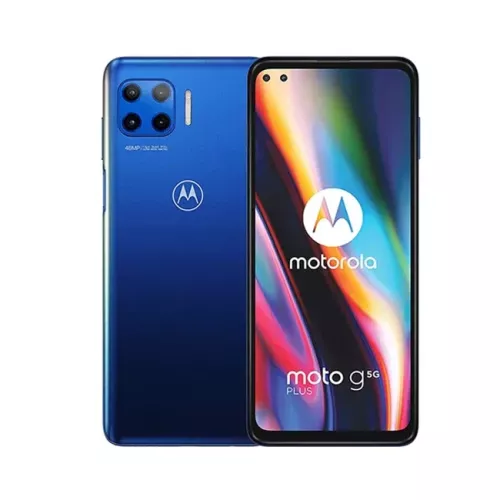Motorola Moto G 5G Plus 64GB Dual (Simlockvrij) - Blauw / Als Nieuw