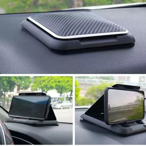 Universele Dashboard Telefoon Houder Voor Auto Anti-Slip Siliconen Zuignap Verstelbare Smartphone Ondersteuning Auto Telefoon Houder