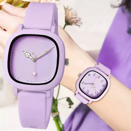 Nieuwe mode quartz polshorloge origineel merk dameshorloges eenvoud dames causale armband siliconen band quartz klok cadeau