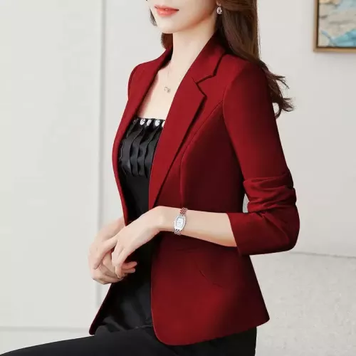 Pak Vrouwelijke Lente En Herfst Stijl Mode Self-Cultivatie Casual Dames Regelmatige Single Breasted Effen Kleur Een Knop