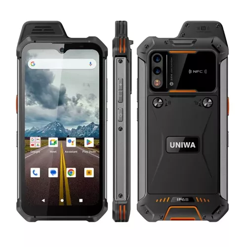UNIWA W999 ATEX Robuuste Waterdichte Walkie Talkie 8GB + 128GB 6.3 Inch FHD 5000mAh Smartphone Andriod 13 NFC Mobiele Telefoons Helio G99