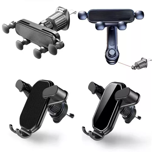 Gravity autotelefoonhouder voor 4,7-7 inch mobiele telefoon Auto-ontluchter Telefoonhouder Universele schokbestendige GPS-clip Smartphone-standaard