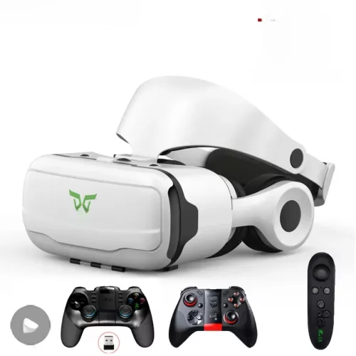VR-bril Virtual Reality 3D-headsethelm voor Android iPhone Smartphone Mobiele telefoon Game Wirth Real Goggles Viar-apparaten Set