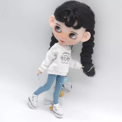 Kleding Voor Pop Mode Sweatshirts Jeans Sneakers Past 28-30Cm Blyth Azone OB22 OB24 Pop Accessoires