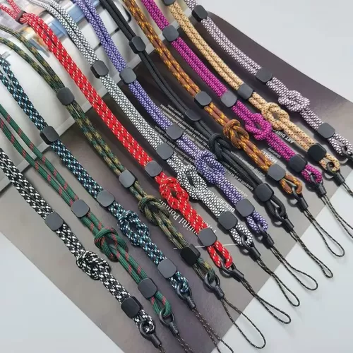 Nieuw Lanyard Mobiele telefoon Pols Handriem Koord om het mobiele touw op te hangen Smartphone Schouder Telefoonketting Sleutelriem voor IPhone