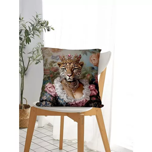 Europese Mode Luipaard Kussensloop Bank Decoratief Huis Dubbelzijdig Print Pluche Sierkussenhoezen Kussen Decor Cover