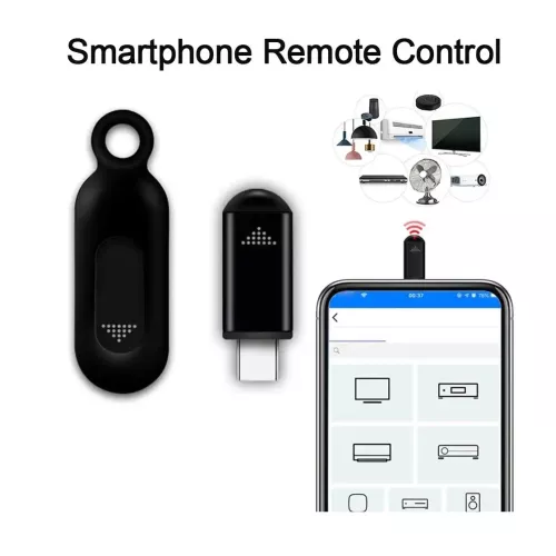 Smartphone Afstandsbediening Type C USB voor Telefoon IR Blasters Adapter Universele IR Infrarood Slimme Afstandsbediening Voor TV Airconditioner Fan