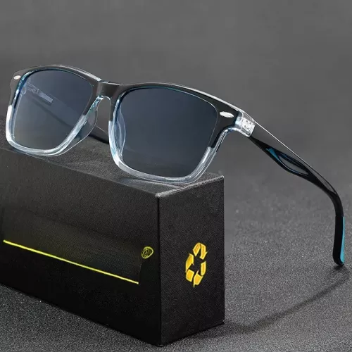 CATERSIDE Nieuwe gepolariseerde zonnebril heren TR90 vierkante ultralichte mode zonnebril dames merk rijden feestbril cadeauset