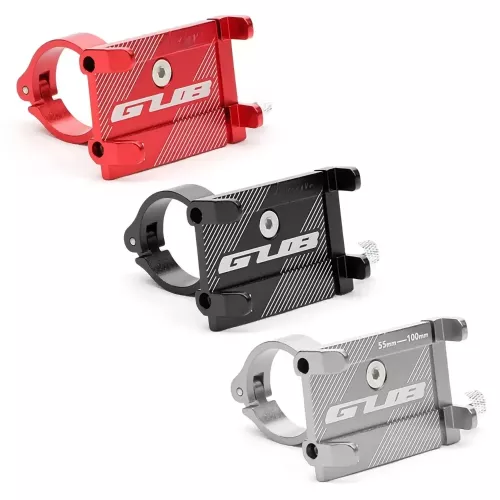 Gub G81 G-81 Aluminium Fiets Telefoon Houder Voor Smartphone 3.5-6.2 Inch Verstelbare Fiets Telefoon Houder Beugel