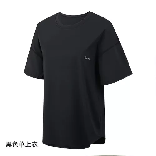2024 Zomer Motion Vrouwen Nieuwe Losse Motie Brief Print Mode Grote Maat Ronde Hals Korte Mouw Comfortabele All-Match Tops