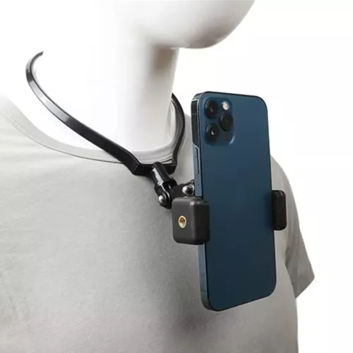 POV Vlog Smartphone Selfie Nekhouder Handsfree Draagbaar Luie telefoonstandaard Universele ophanghouder voor IPhone GoPro Dockracket