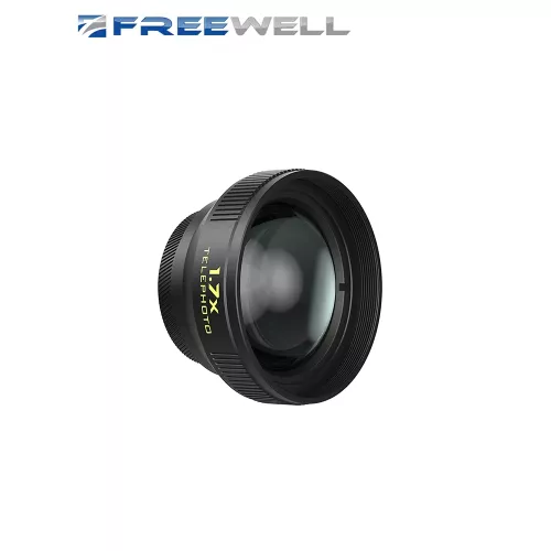 Freewell 1.7x Telelens Compatibel 17mm Mount Telefoonhoesje Smartphone Fotografie Lens Accessoires Capture Distant Perfection