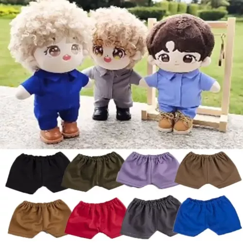 Hoge Kwaliteit Mode Katoenen Pop Kleding Multi-Kleuren Schattige Casual Draagt Broek Mini Katoenen Pop Voor 10Cm Katoenen Pop