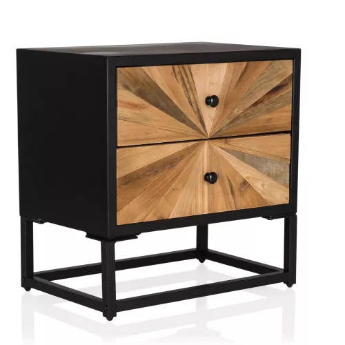 SANTJAGO BLACK SUN S - Dressoir Color Madera Oscura
