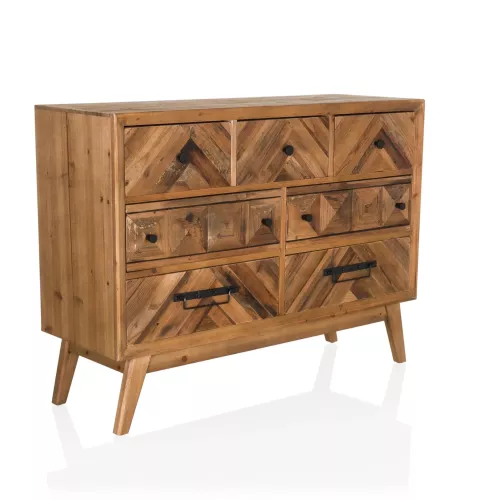 SANTJAGO WOOD XL - Dressoir Color Madera Oscura