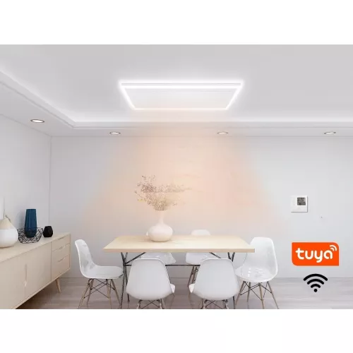 Quality heating QH-HL 700Watt Wifi infraroodpaneel met led verlichting 70 x 110 cm