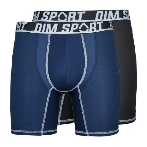 Bokserki DIM  DIM SPORT BOXER LONG MICROFIBRE PACK X2