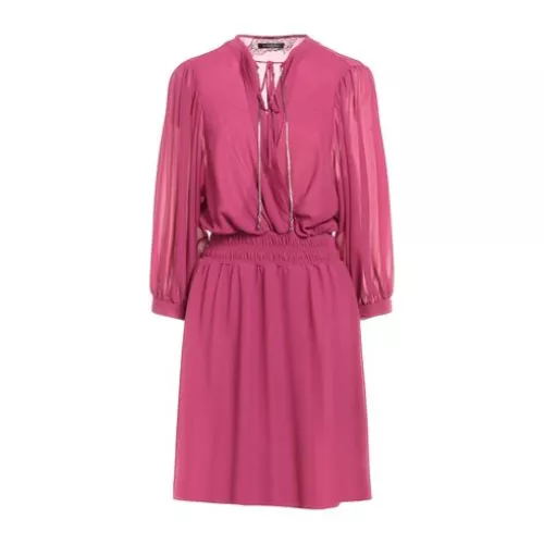Patrizia Pepe 10 Women Magenta Mini dress Polyester